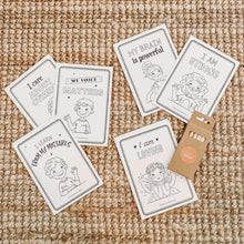Load image into Gallery viewer, Affirmation Colouring Pages