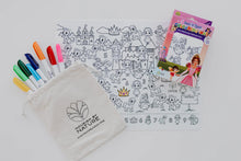 Load image into Gallery viewer, Silicone Seek N Spot Colouring Mat- Princesses and Fairies