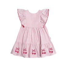 Load image into Gallery viewer, Cherry Pie Stripe Dress