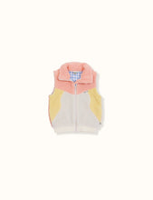 Load image into Gallery viewer, MAXX SHEARLING JACKET WITH ZIP OFF SLEEVES PEACH CREAM