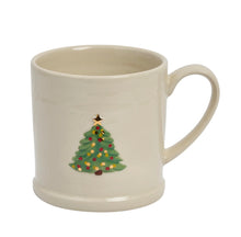 Load image into Gallery viewer, Christmas Favourites Mug in Christmas Tree With Gold Star
