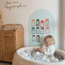Load image into Gallery viewer, Magnetic Playwall™ | Renter-Friendly Wall Decal
