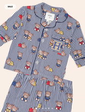 Load image into Gallery viewer, Sleepy Hux Stripe Pj Set
