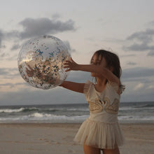 Load image into Gallery viewer, INFLATABLE BEACH BALL - COTTON CANDY
