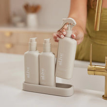Load image into Gallery viewer, DISHWASHING LIQUID, HAND WASH &amp; BENCH SPRAY + TRAY, PREMIUM KITCHEN TRIO
